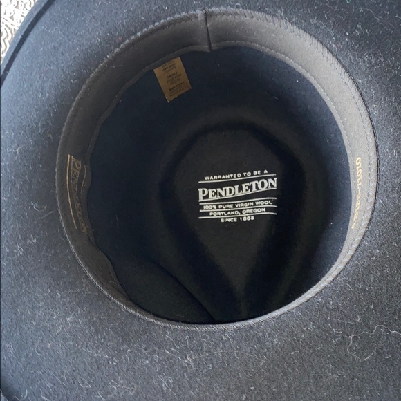 Pendleton Black Wool Fedora main image 4